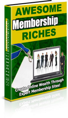 Product picture Awesome Membership Riches (PLR)